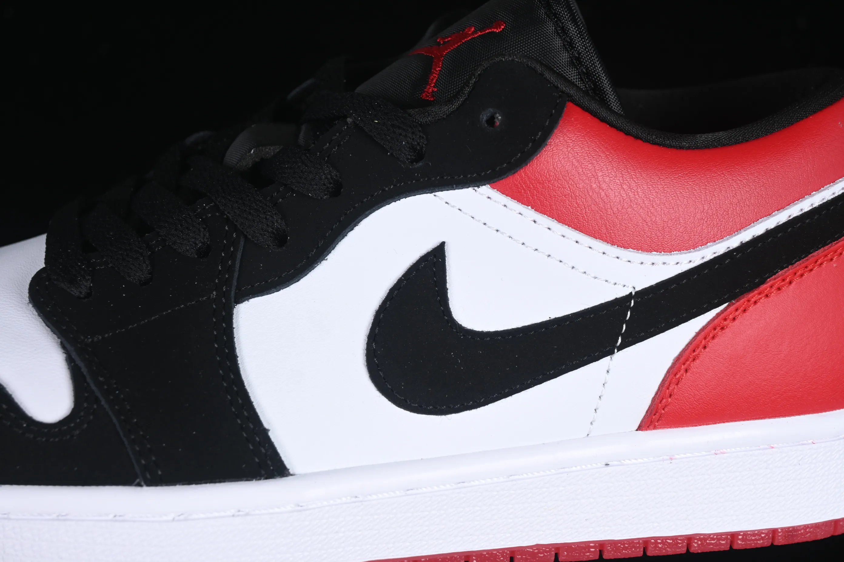 All categories Air Jordan Jordan series basketball shoes Air Jordan 1 Low Air Jordan 1 Low "White Black Gym Red" AJ1 Joe 1 Black Toe 2.0 Low-top cultural casual sneakers IB8971-106
